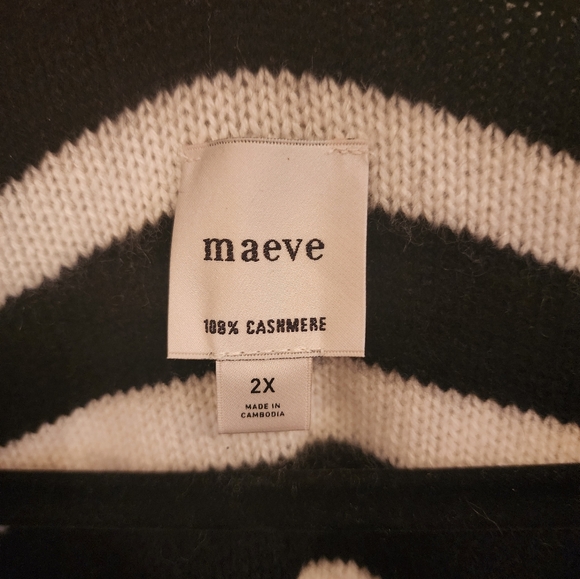 NWOT Anthropologie Maeve Cashmere sweater. - Picture 9 of 11